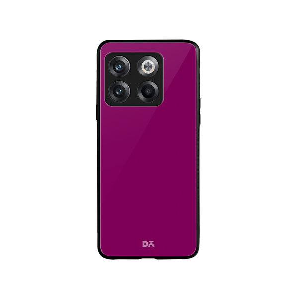 

DailyObjects Magenta Glass Case Cover For OnePlus 10T