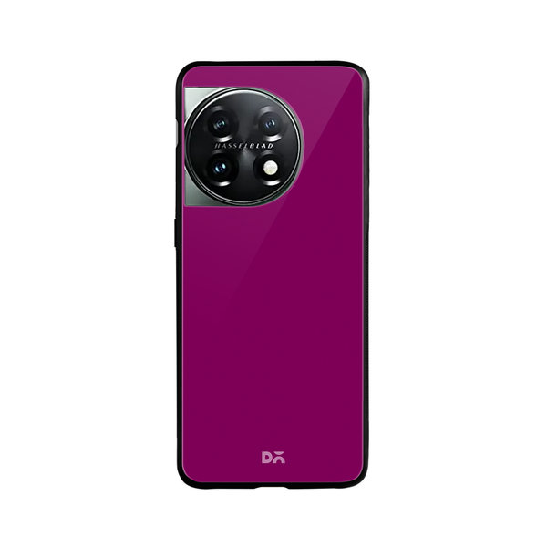 

DailyObjects Magenta Glass Case Cover For OnePlus 11 5G