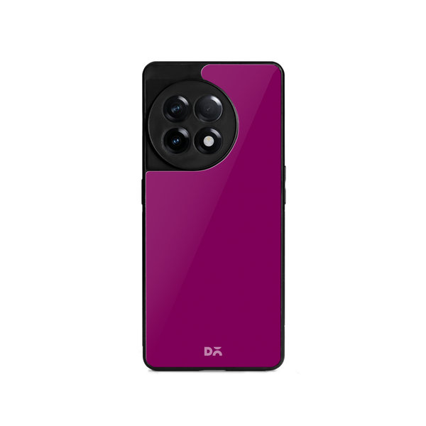 

DailyObjects Magenta Glass Case Cover For OnePlus 11R