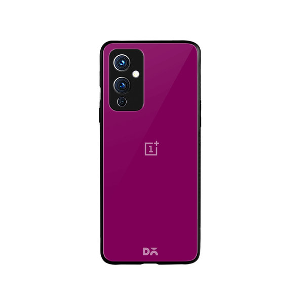

DailyObjects Magenta Glass Case Cover For OnePlus 9