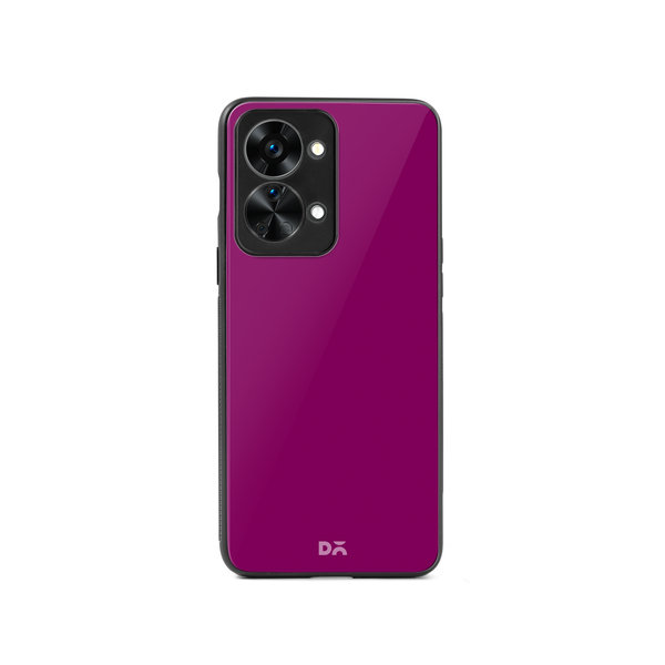 

DailyObjects Magenta Glass Case Cover For OnePlus Nord 2T