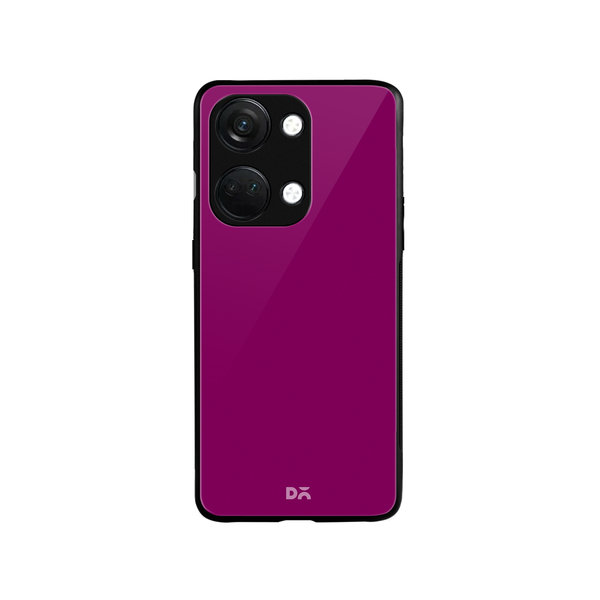 

DailyObjects Magenta Glass Case Cover For OnePlus Nord 3