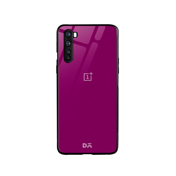 

DailyObjects Magenta Glass Case Cover For OnePlus Nord