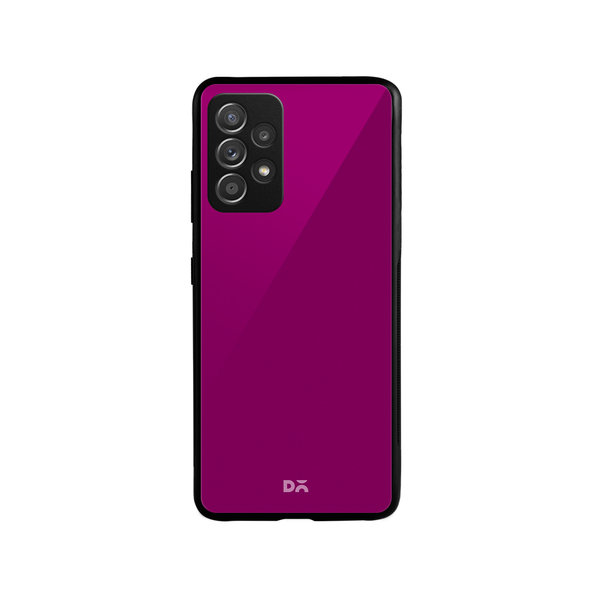 

DailyObjects Magenta Glass Case Cover For Samsung Galaxy A73