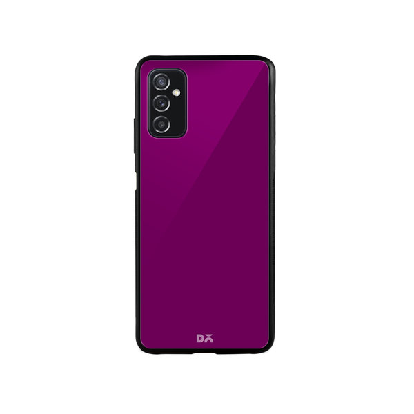 DailyObjects Magenta Glass Case Cover For Samsung Galaxy M52