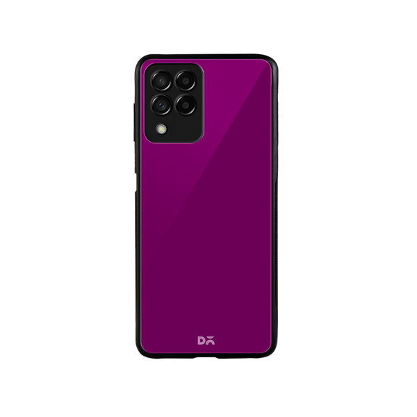

DailyObjects Magenta Glass Case Cover For Samsung Galaxy M53