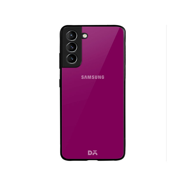 

DailyObjects Magenta Glass Case Cover For Samsung Galaxy S22 Plus