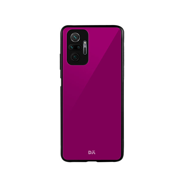 

DailyObjects Magenta Glass Case Cover For Xiaomi Redmi Note 10 Pro