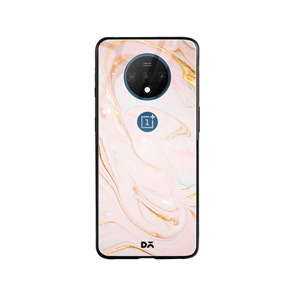 DailyObjects Magistic Marble Glass Case Cover For OnePlus 7T