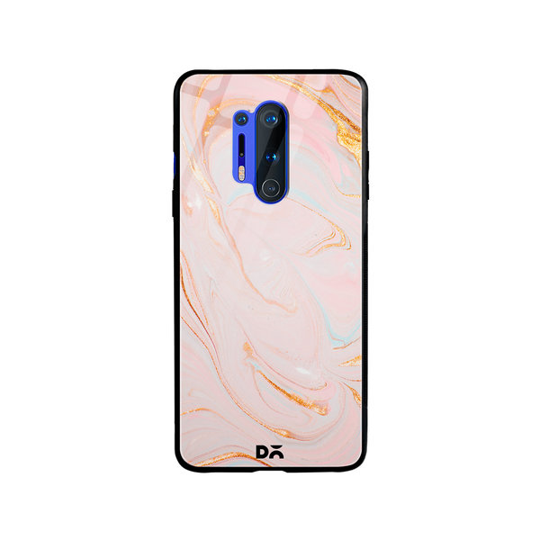 DailyObjects Magistic Marble Glass Case Cover For OnePlus 8 Pro