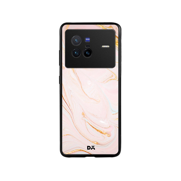 

DailyObjects Magistic Marble Glass Case Cover For Vivo X80