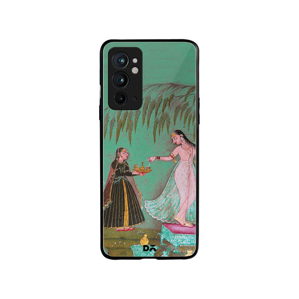

DailyObjects Maids with Offerings Glass Case Cover For OnePlus 9RT