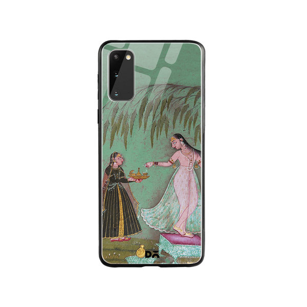 

DailyObjects Maids with Offerings Glass Case Cover For Samsung Galaxy S20
