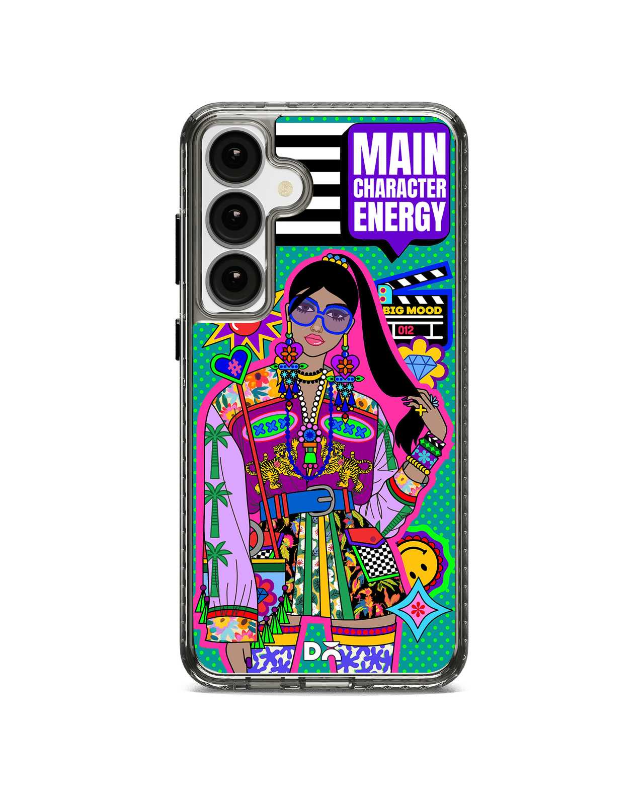 Main Character Energy Stride 2.0 Case Cover For Samsung Galaxy S25