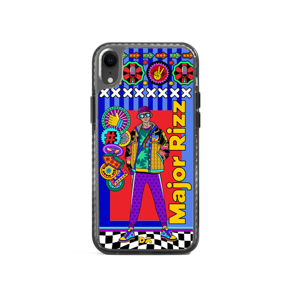 

DailyObjects Major Rizz Stride 2.0 Case Cover For iPhone XR