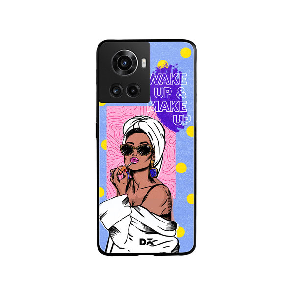 

DailyObjects MakeUp Ritual Glass Case Cover For OnePlus 10R