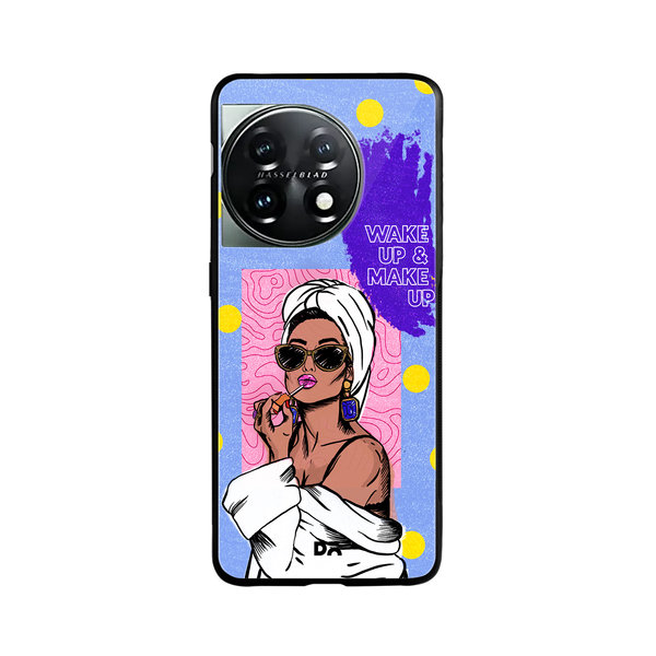 

DailyObjects MakeUp Ritual Glass Case Cover For OnePlus 11 5G