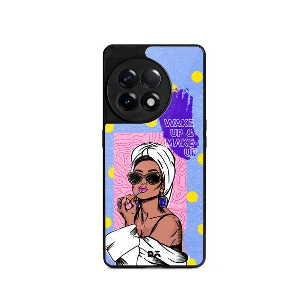 

DailyObjects MakeUp Ritual Glass Case Cover For OnePlus 11R