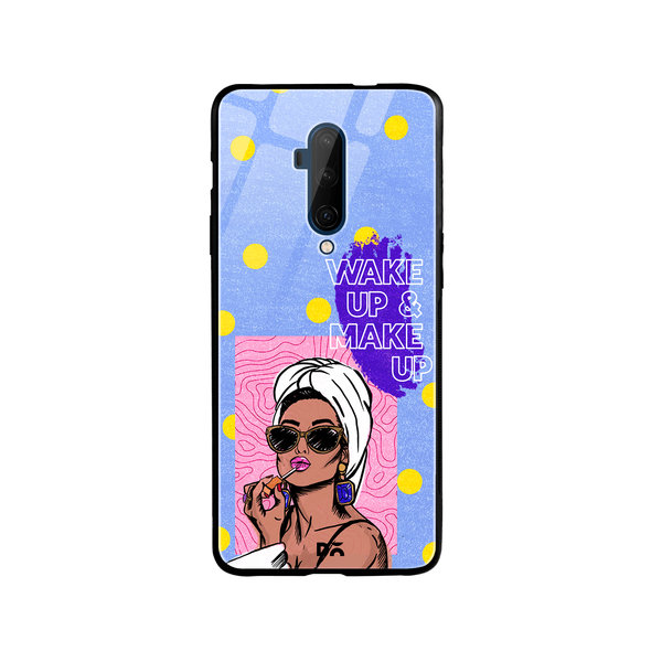 

DailyObjects MakeUp Ritual Glass Case Cover For OnePlus 7T Pro