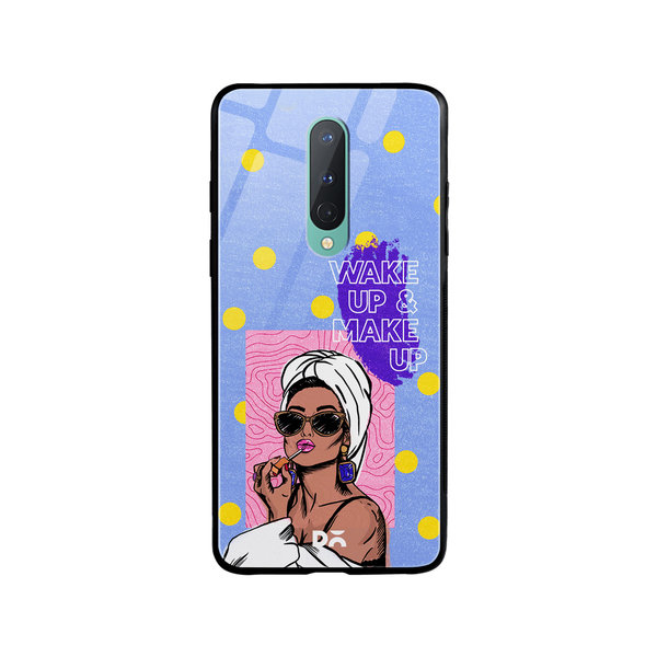 

DailyObjects MakeUp Ritual Glass Case Cover For OnePlus 8