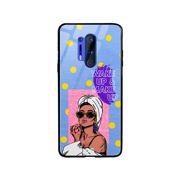 

DailyObjects MakeUp Ritual Glass Case Cover For OnePlus 8 Pro