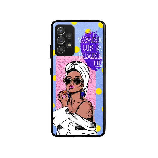 

DailyObjects MakeUp Ritual Glass Case Cover For Samsung Galaxy A53