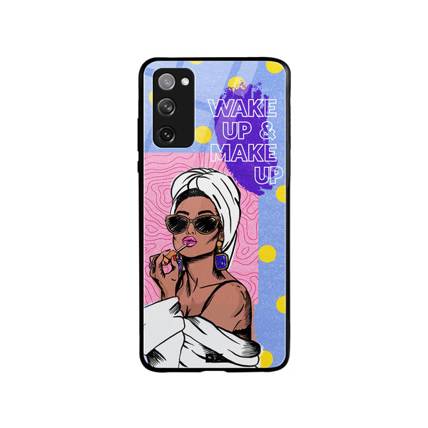 

DailyObjects MakeUp Ritual Glass Case Cover For Samsung Galaxy S20 FE