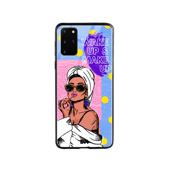 

DailyObjects MakeUp Ritual Glass Case Cover For Samsung Galaxy S20 Plus
