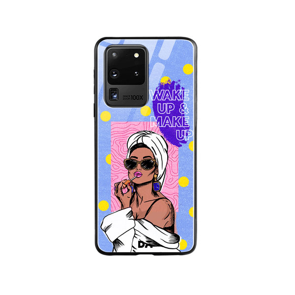 

DailyObjects MakeUp Ritual Glass Case Cover For Samsung Galaxy S20 Ultra