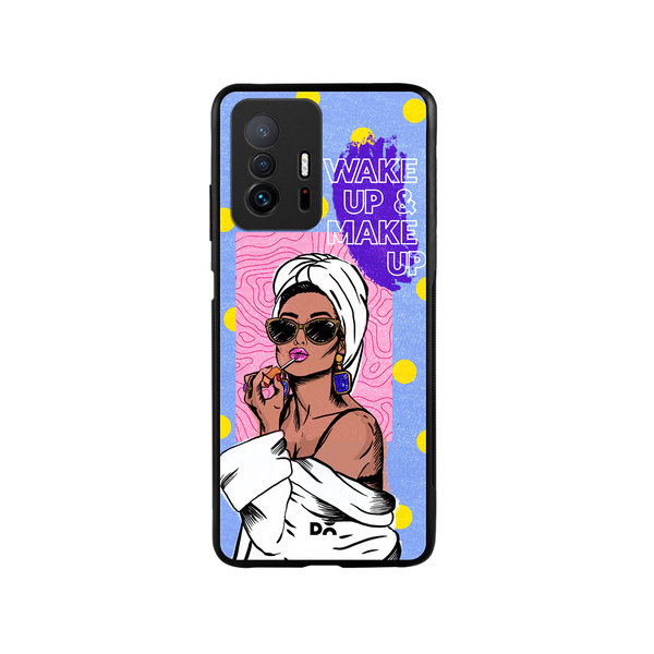 

DailyObjects MakeUp Ritual Glass Case Cover For Xiaomi 11T