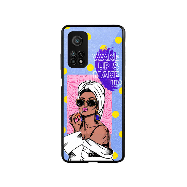 

DailyObjects MakeUp Ritual Glass Case Cover For Xiaomi Mi 10T