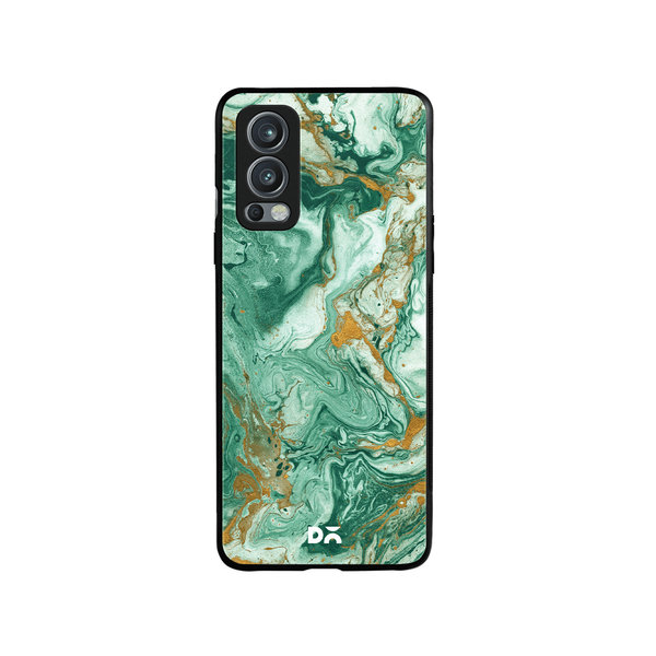 

DailyObjects Marble Forest Glass Case Cover For OnePlus Nord 2