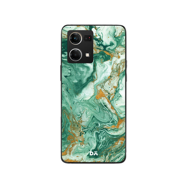 

DailyObjects Marble Forest Glass Case Cover For Oppo F21 Pro