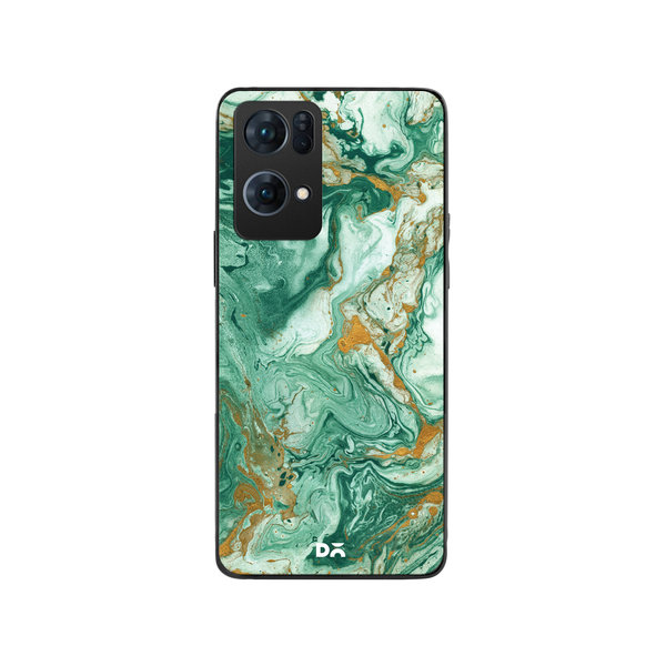 

DailyObjects Marble Forest Glass Case Cover For Oppo Reno 7 Pro