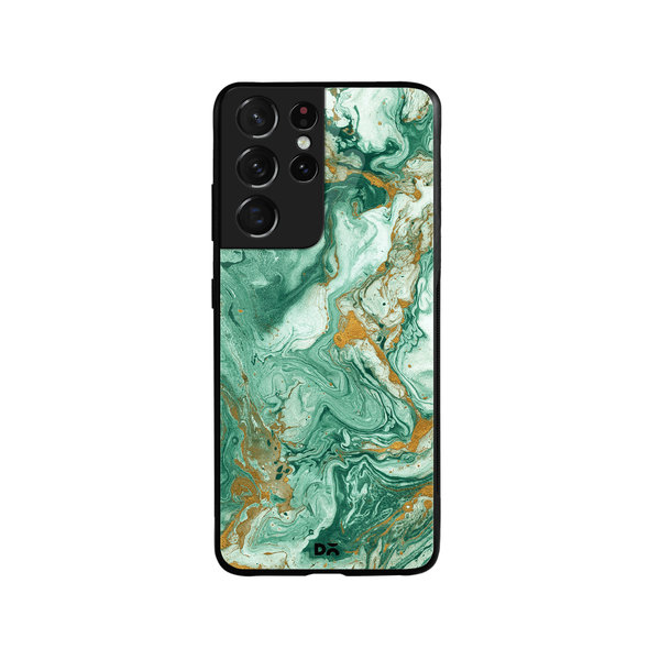 

DailyObjects Marble Forest Glass Case Cover For Samsung Galaxy S21 Ultra