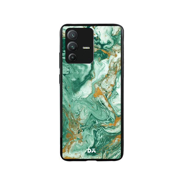 

DailyObjects Marble Forest Glass Case Cover For Vivo V23 Pro