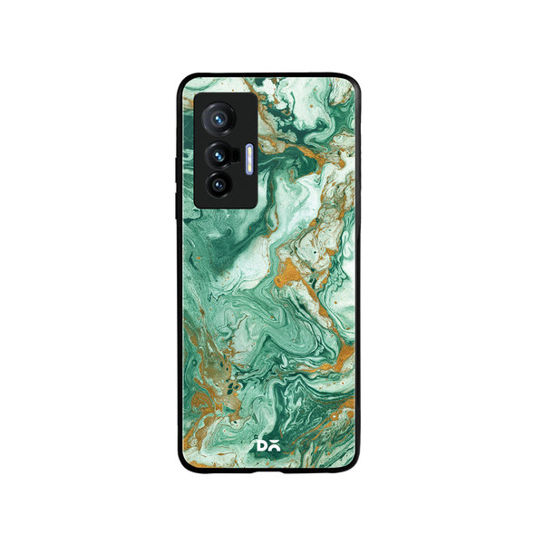 

DailyObjects Marble Forest Glass Case Cover For Vivo X70