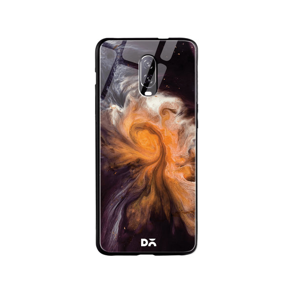 

DailyObjects Marble Galaxy Glass Case Cover For OnePlus 7