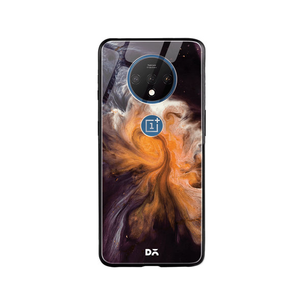 

DailyObjects Marble Galaxy Glass Case Cover For OnePlus 7T
