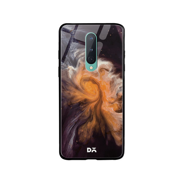 

DailyObjects Marble Galaxy Glass Case Cover For OnePlus 8
