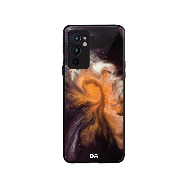 

DailyObjects Marble Galaxy Glass Case Cover For OnePlus 9RT