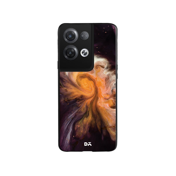 

DailyObjects Marble Galaxy Glass Case Cover For Oppo Reno 8 Pro Plus