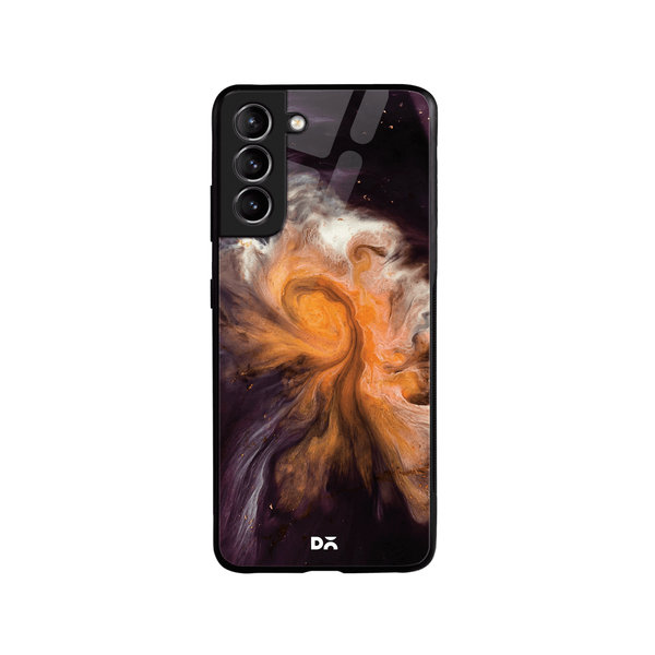 

DailyObjects Marble Galaxy Glass Case Cover For Samsung Galaxy S21 Plus
