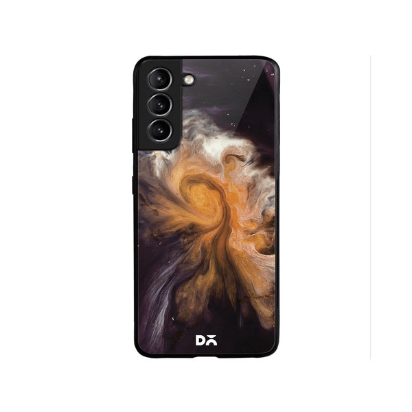 

DailyObjects Marble Galaxy Glass Case Cover For Samsung Galaxy S22