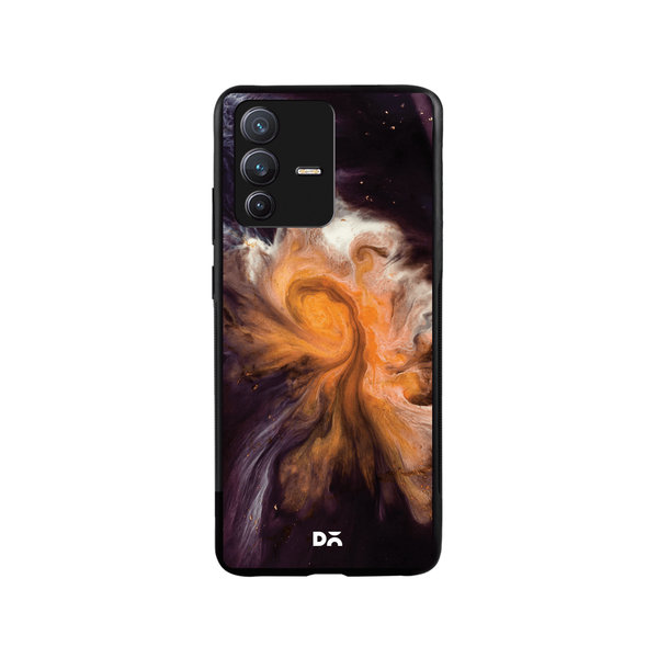 

DailyObjects Marble Galaxy Glass Case Cover For Vivo V23 Pro