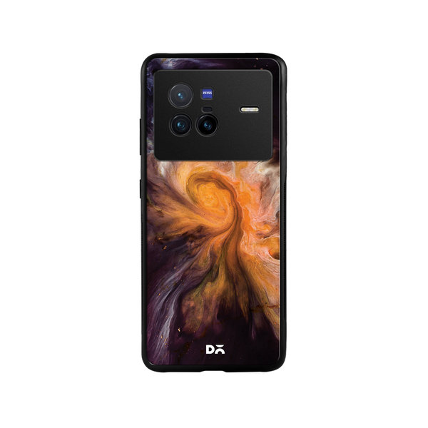 

DailyObjects Marble Galaxy Glass Case Cover For Vivo X80