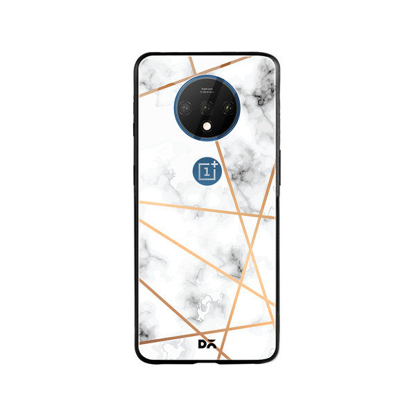 

DailyObjects Marble Lines Glass Case Cover For OnePlus 7T