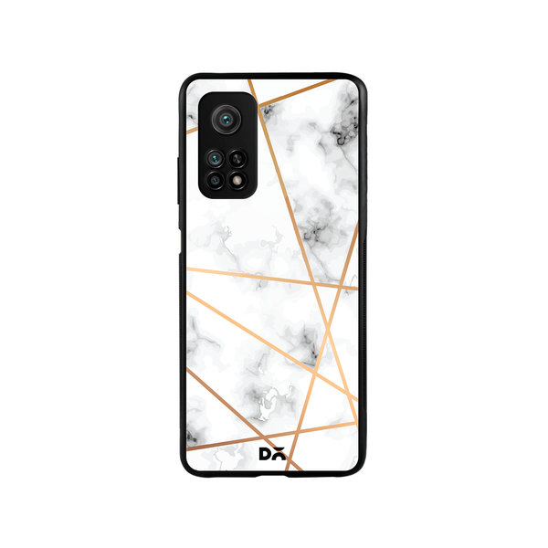 

DailyObjects Marble Lines Glass Case Cover For Xiaomi Mi 10T