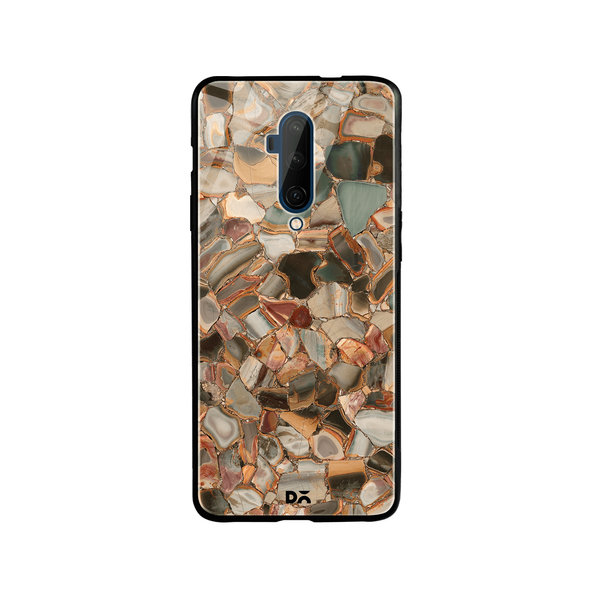 

DailyObjects Marble Mosaic Glass Case Cover For OnePlus 7T Pro
