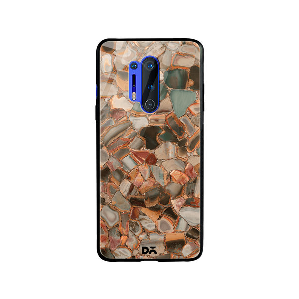 

DailyObjects Marble Mosaic Glass Case Cover For OnePlus 8 Pro